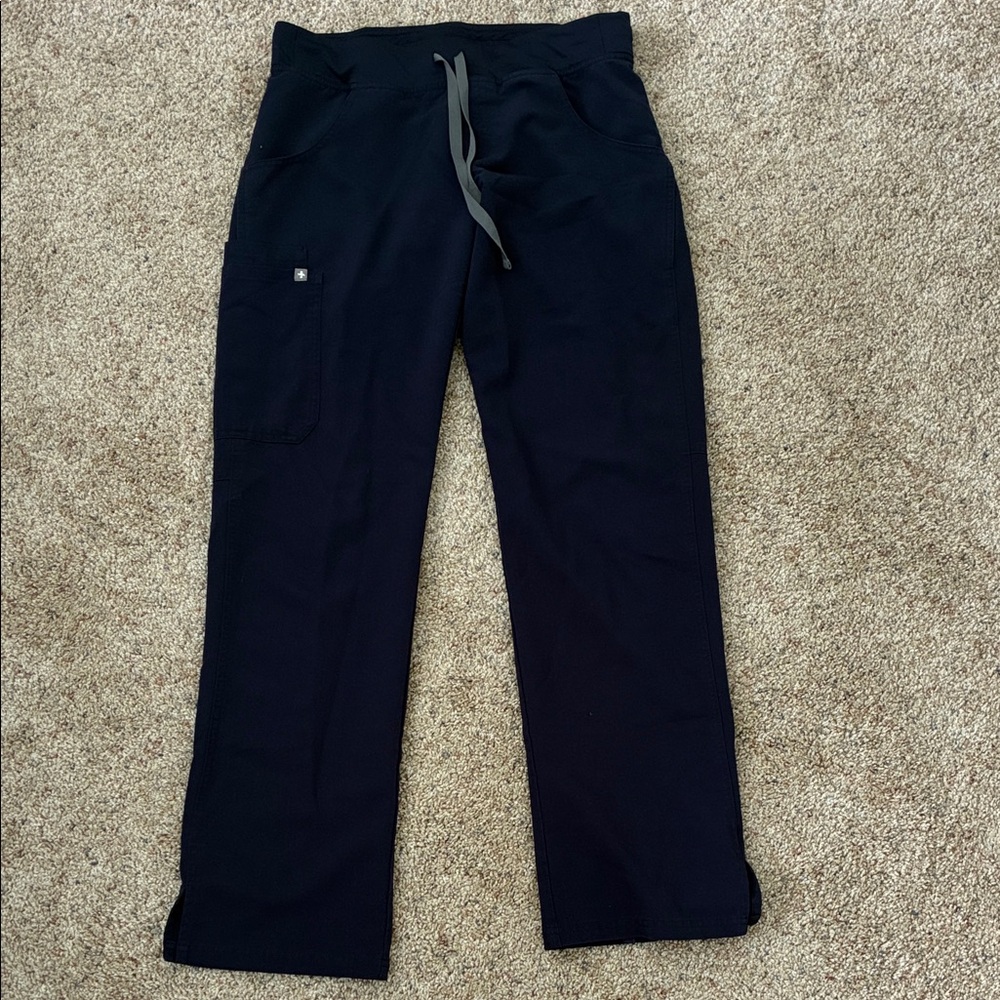 Figs Navy Blue Kade pants
